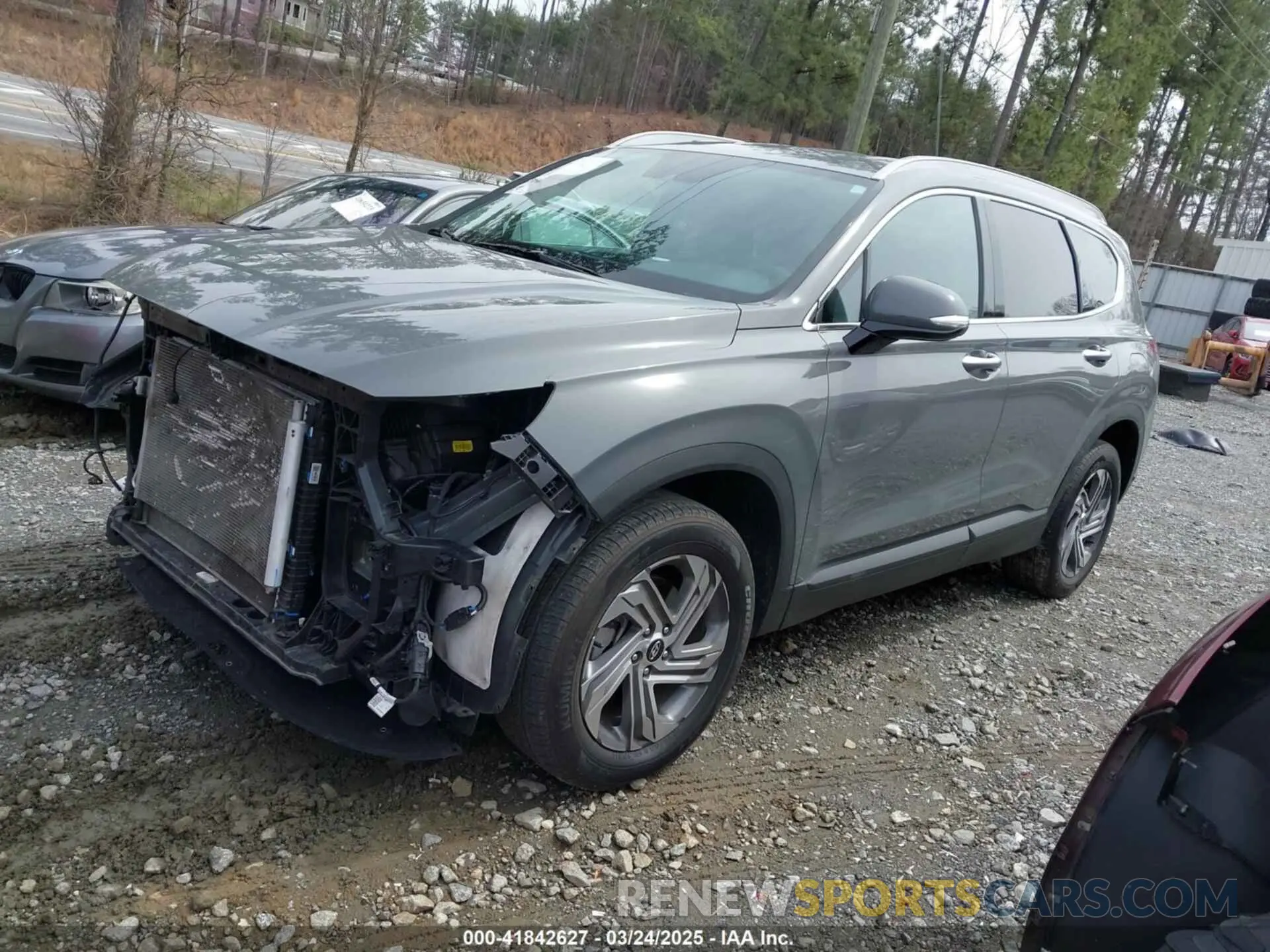 2 Photograph of a damaged car 5NMS24AJ5PH484310 HYUNDAI SANTA FE 2023