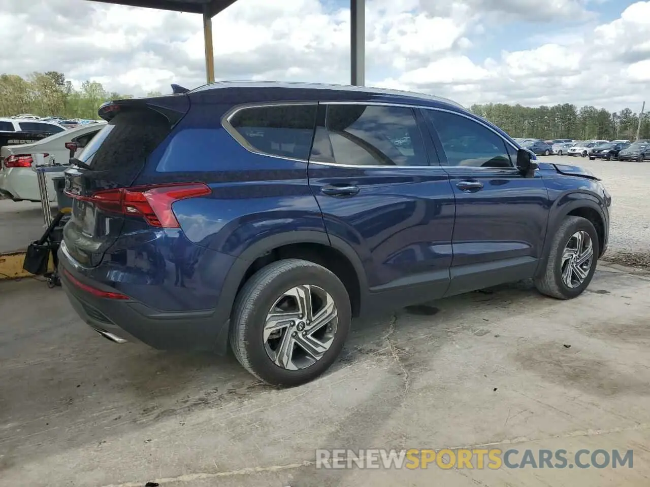 3 Photograph of a damaged car 5NMS24AJ5PH546689 HYUNDAI SANTA FE 2023