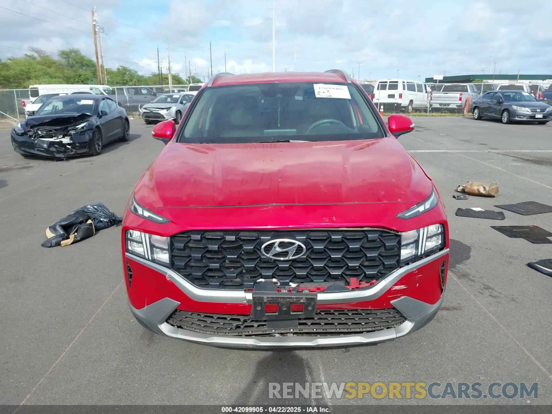 12 Photograph of a damaged car 5NMS24AJ5PH581071 HYUNDAI SANTA FE 2023