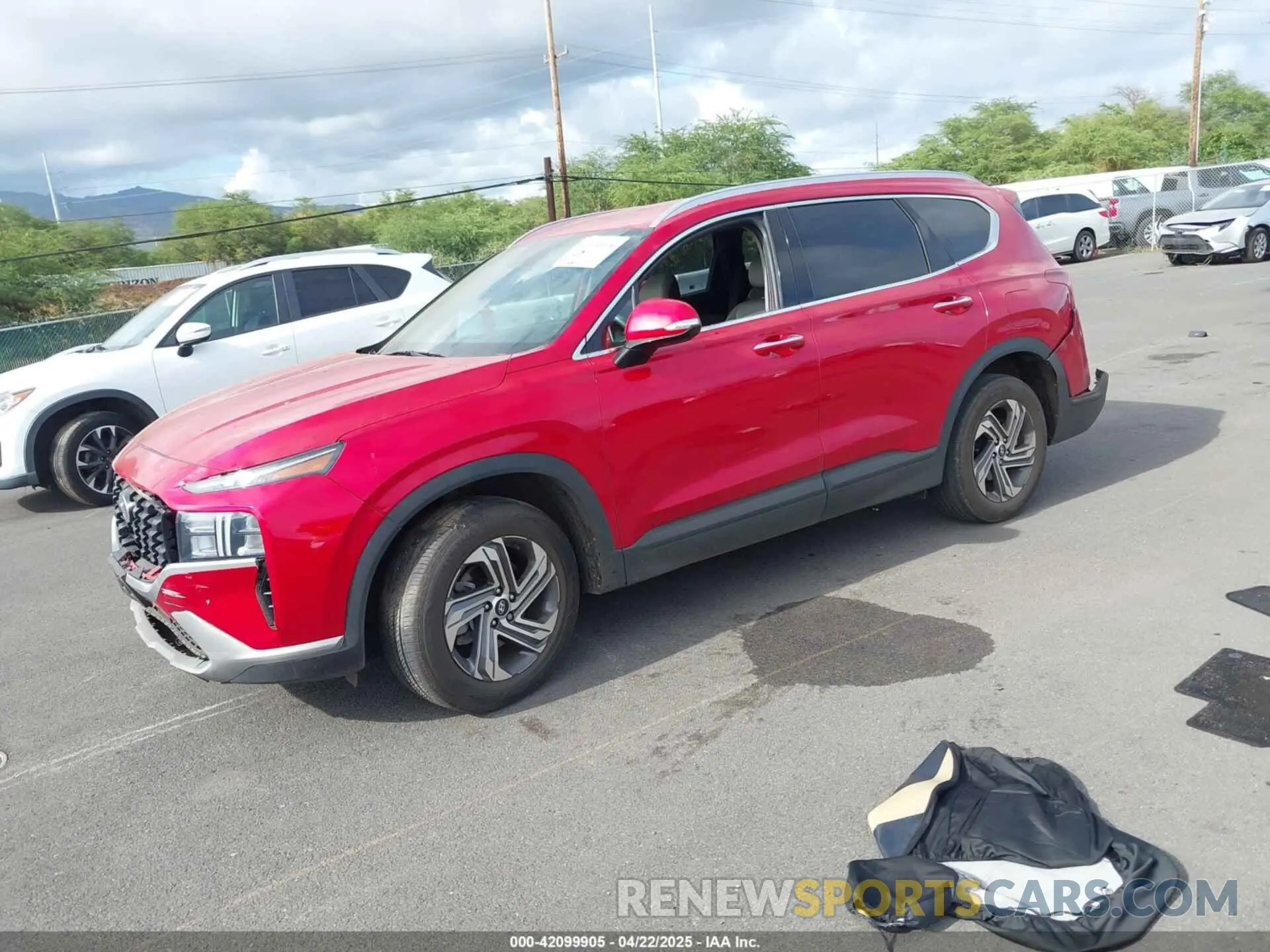 2 Photograph of a damaged car 5NMS24AJ5PH581071 HYUNDAI SANTA FE 2023
