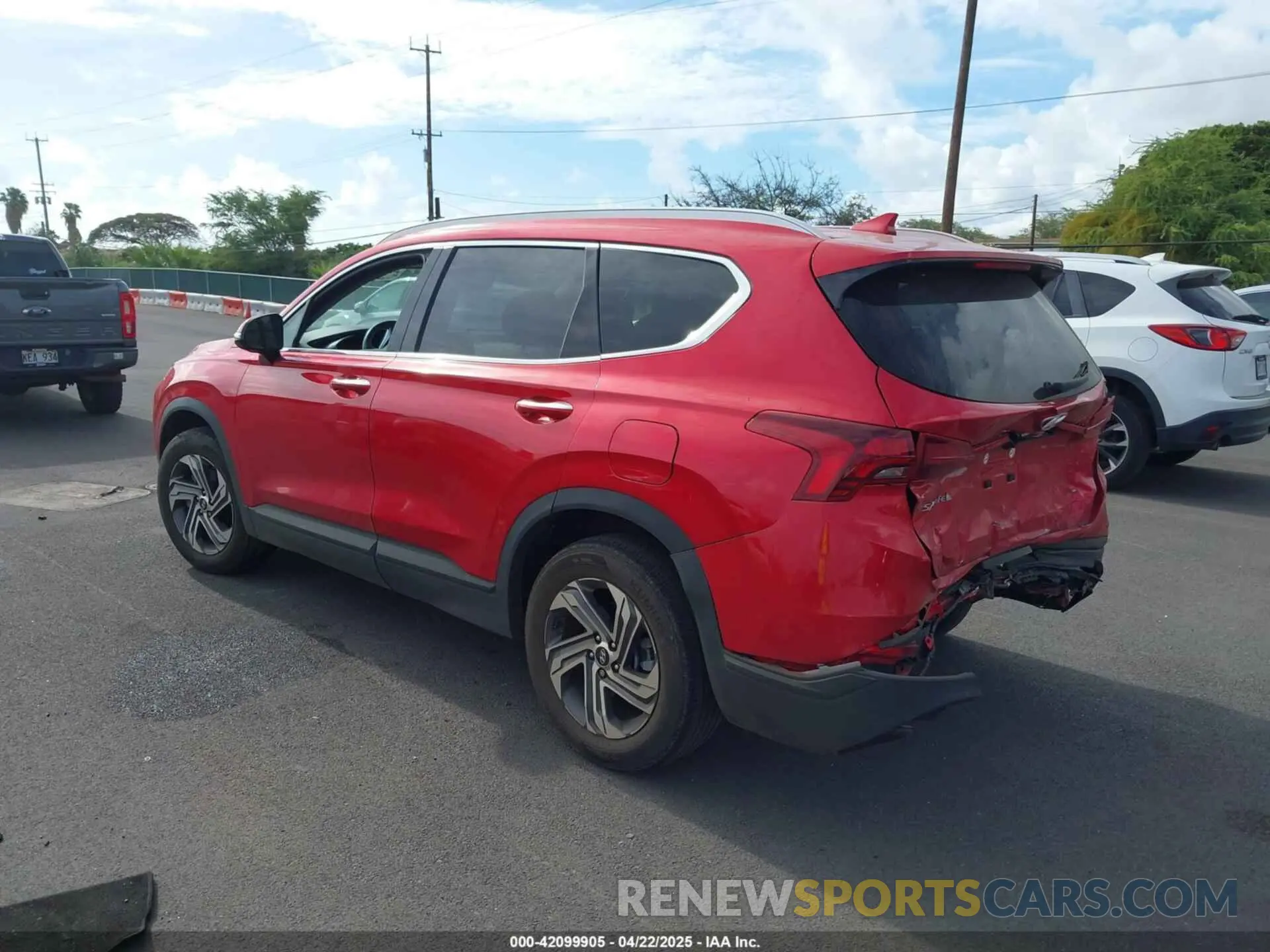 3 Photograph of a damaged car 5NMS24AJ5PH581071 HYUNDAI SANTA FE 2023