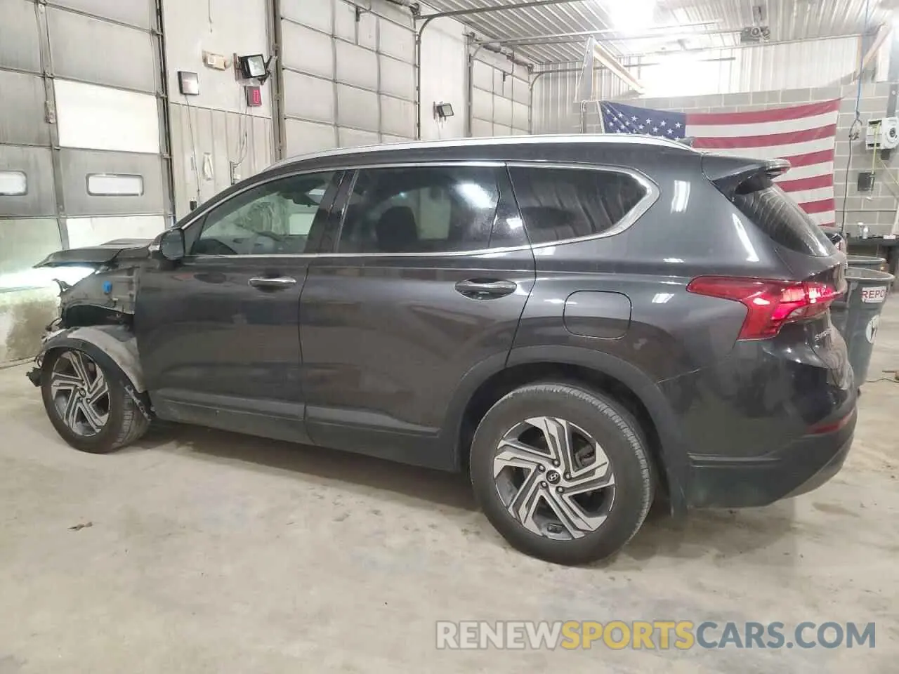 2 Photograph of a damaged car 5NMS24AJ5PH597092 HYUNDAI SANTA FE 2023