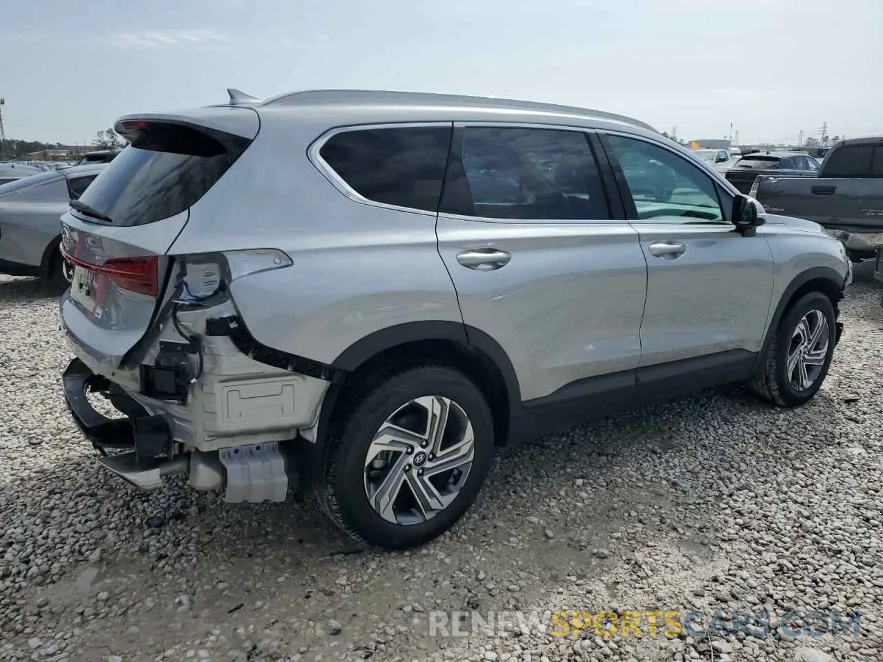 3 Photograph of a damaged car 5NMS24AJ6PH601358 HYUNDAI SANTA FE 2023