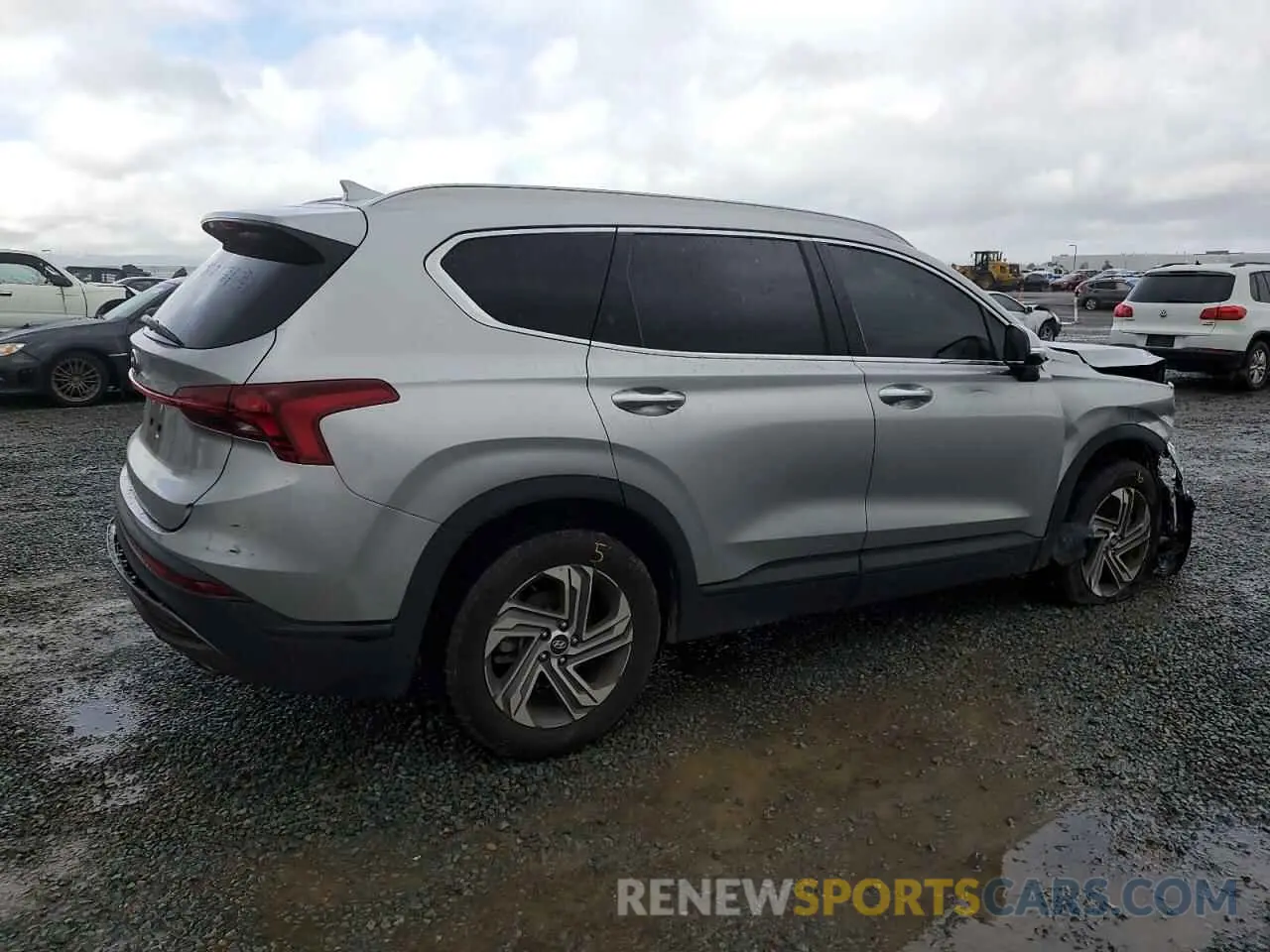 3 Photograph of a damaged car 5NMS24AJ6PH652164 HYUNDAI SANTA FE 2023
