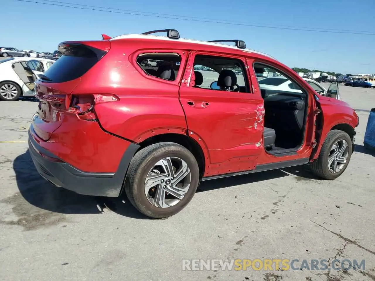 3 Photograph of a damaged car 5NMS24AJ7PH507733 HYUNDAI SANTA FE 2023