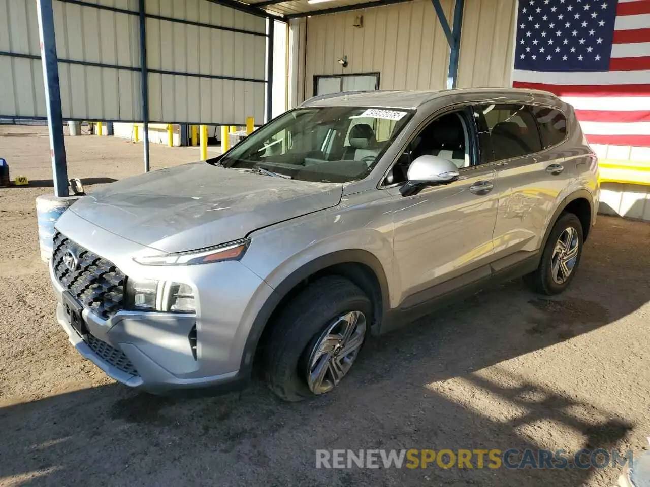 1 Photograph of a damaged car 5NMS24AJ7PH527402 HYUNDAI SANTA FE 2023