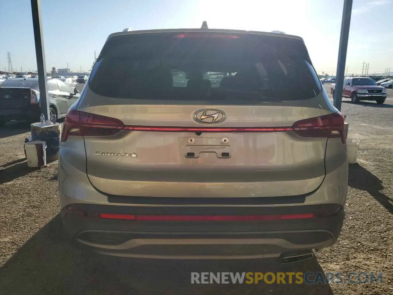 6 Photograph of a damaged car 5NMS24AJ7PH527402 HYUNDAI SANTA FE 2023