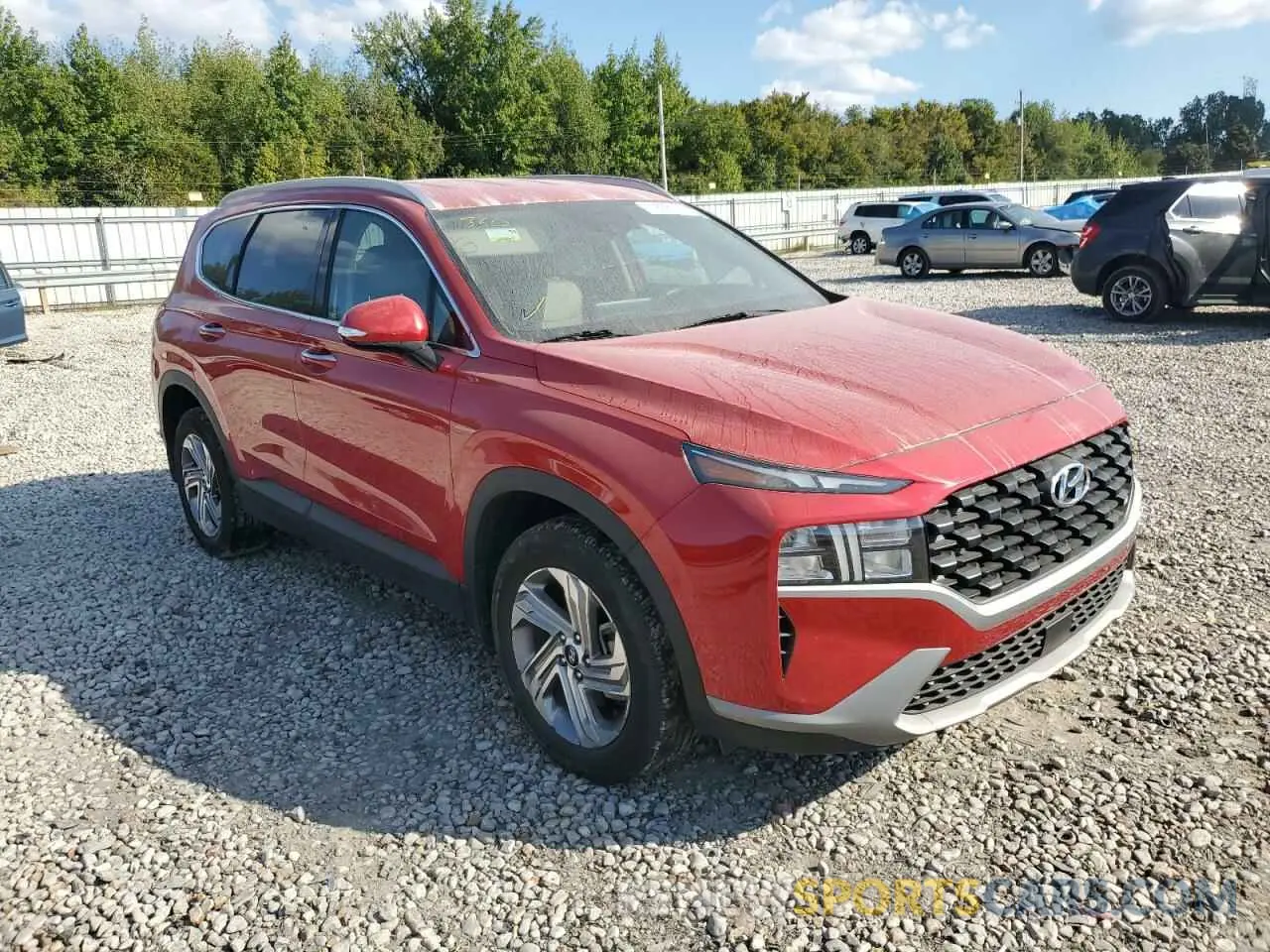 4 Photograph of a damaged car 5NMS24AJ7PH553367 HYUNDAI SANTA FE 2023