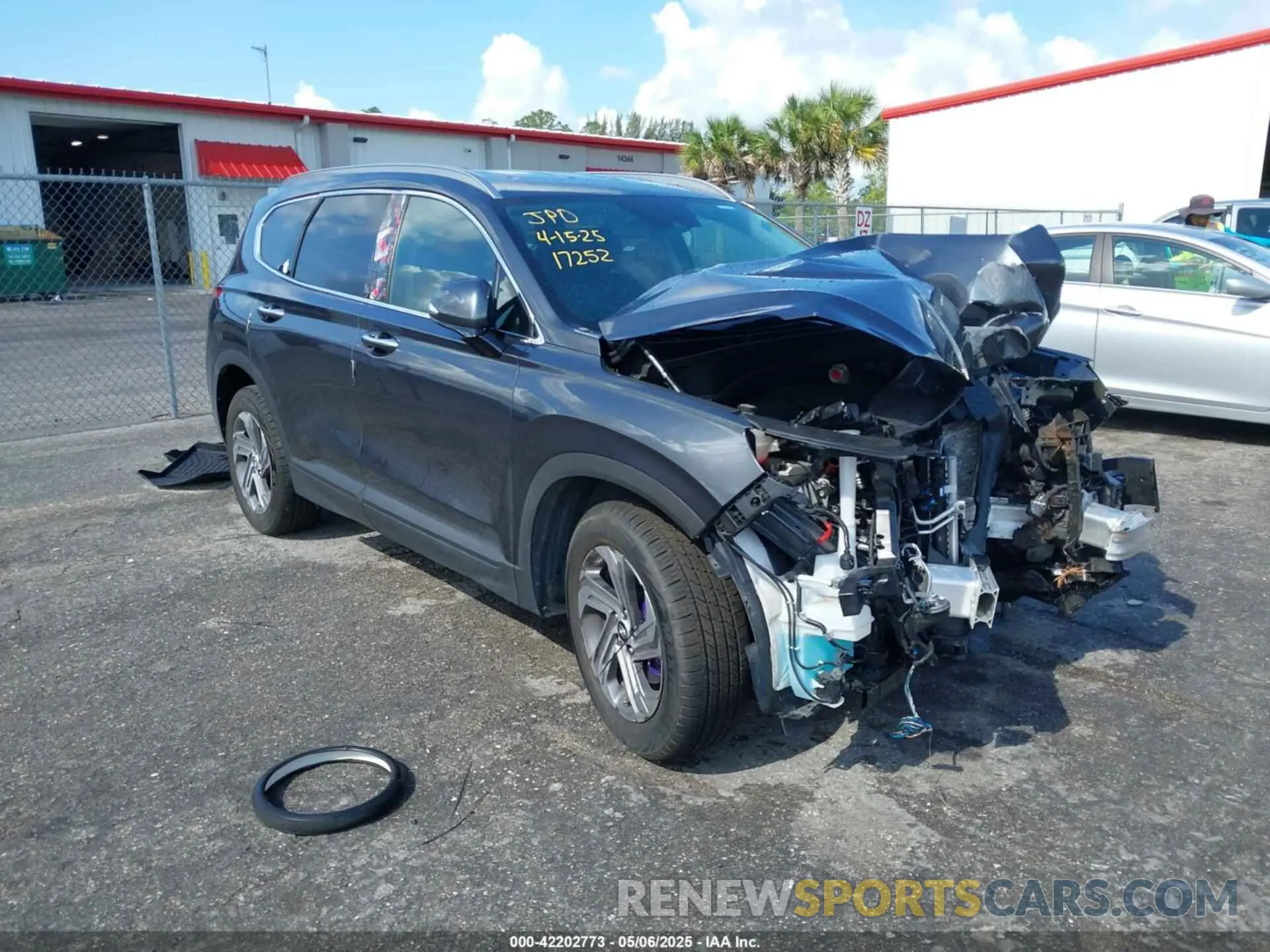 1 Photograph of a damaged car 5NMS24AJ8PH643501 HYUNDAI SANTA FE 2023