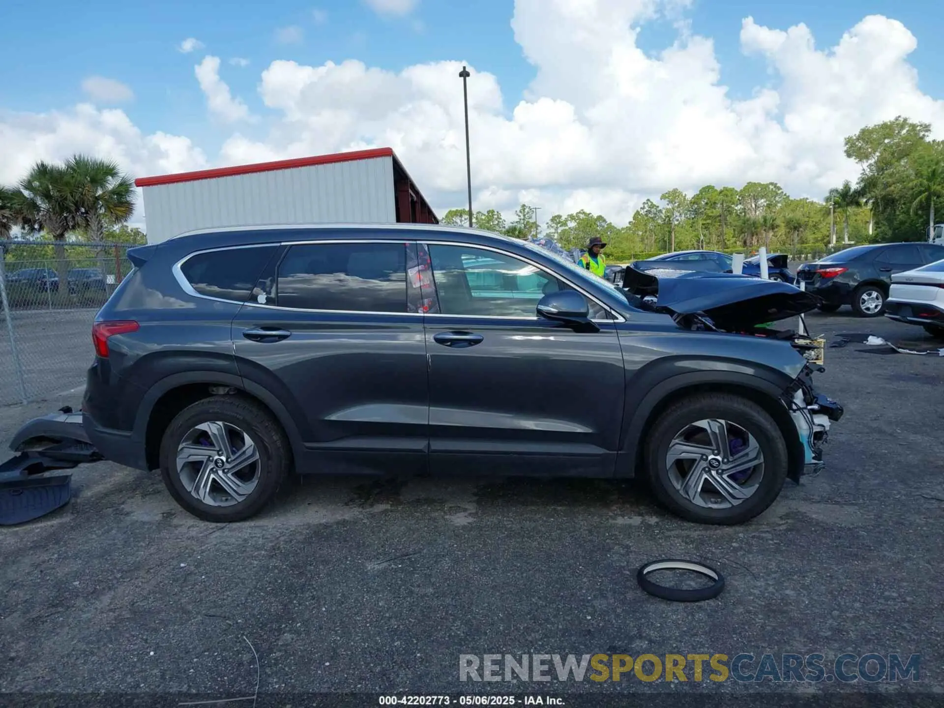13 Photograph of a damaged car 5NMS24AJ8PH643501 HYUNDAI SANTA FE 2023