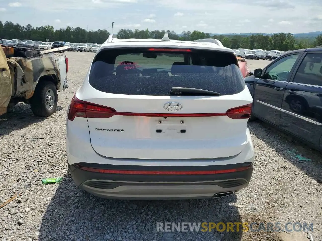 6 Photograph of a damaged car 5NMS24AJ8PH658645 HYUNDAI SANTA FE 2023