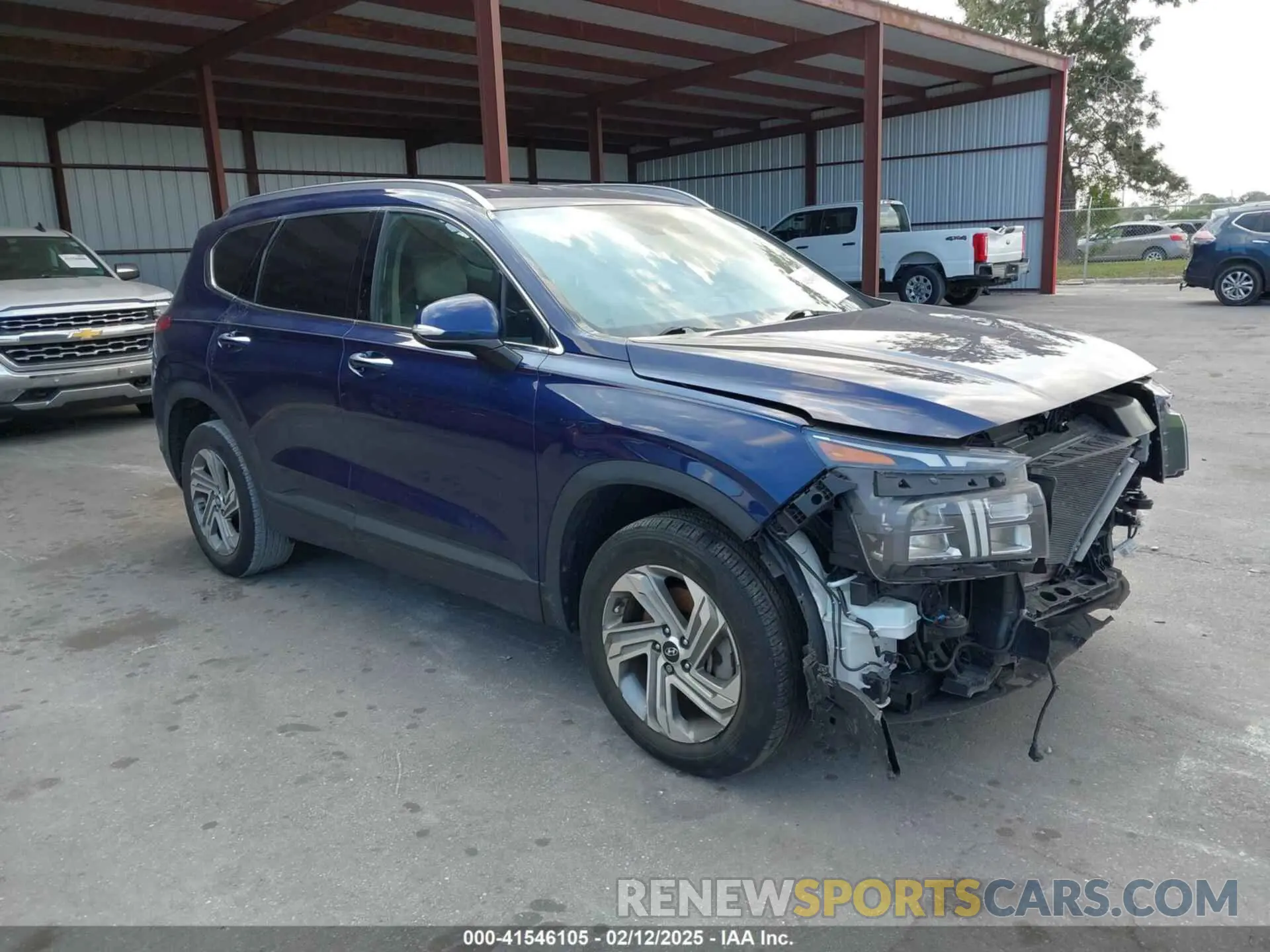 1 Photograph of a damaged car 5NMS24AJXPH498414 HYUNDAI SANTA FE 2023