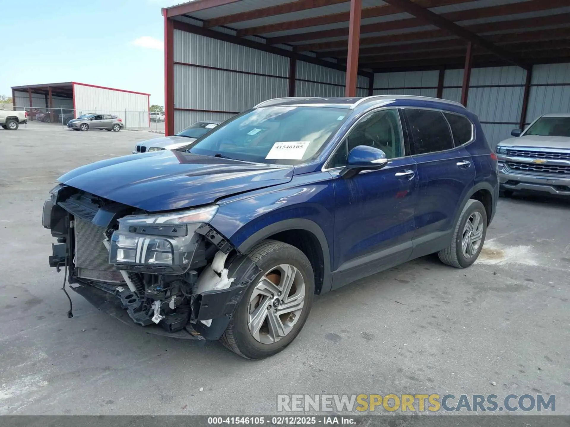 2 Photograph of a damaged car 5NMS24AJXPH498414 HYUNDAI SANTA FE 2023