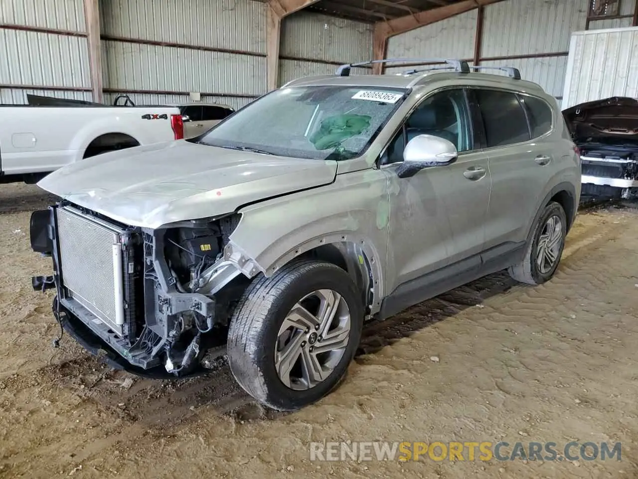 1 Photograph of a damaged car 5NMS24AJXPH541262 HYUNDAI SANTA FE 2023