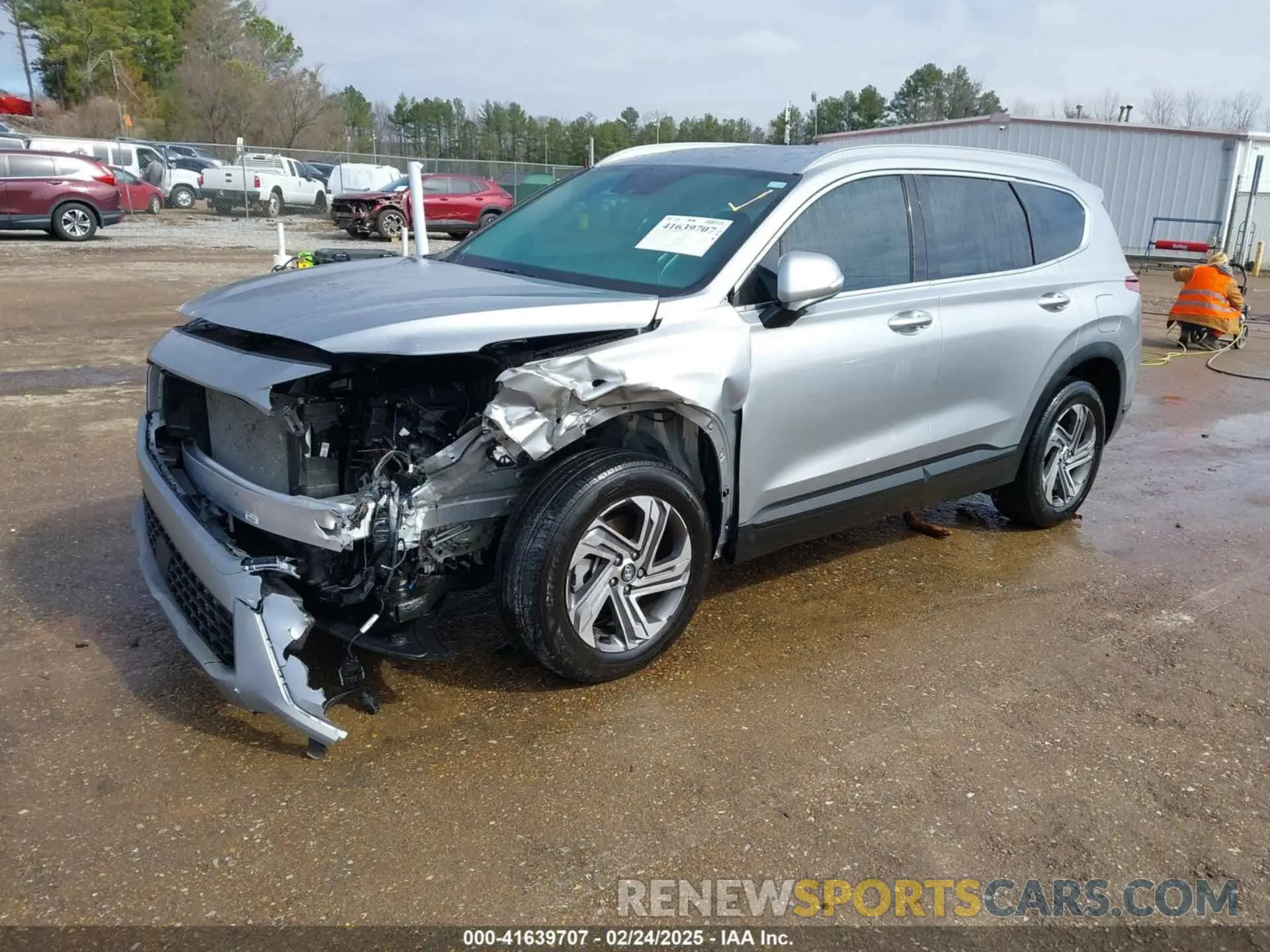 2 Photograph of a damaged car 5NMS24AJXPH583804 HYUNDAI SANTA FE 2023