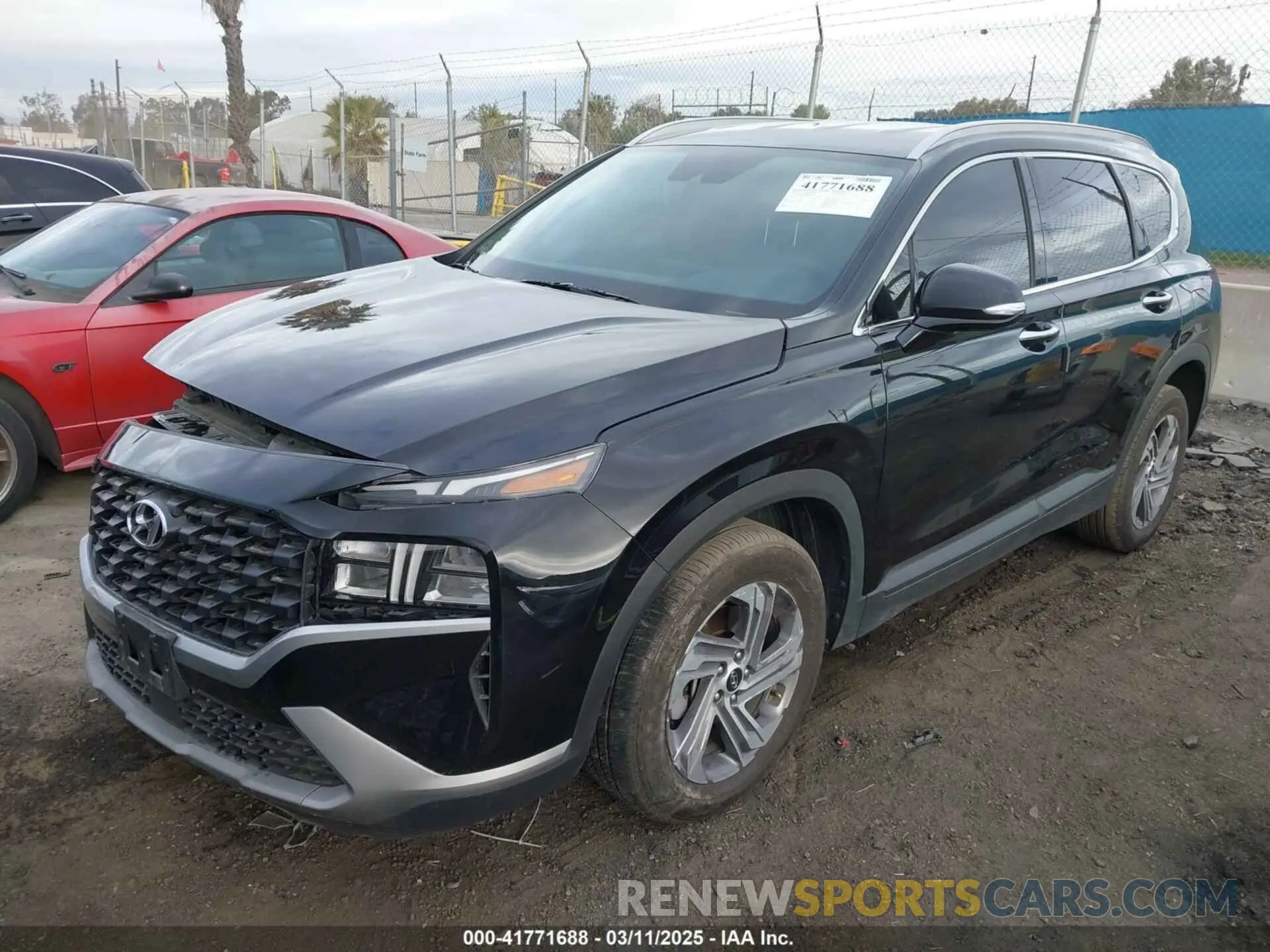2 Photograph of a damaged car 5NMS24AJXPH638722 HYUNDAI SANTA FE 2023