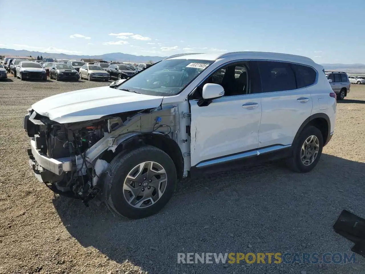 1 Photograph of a damaged car 5NMS2DA10PH017540 HYUNDAI SANTA FE 2023