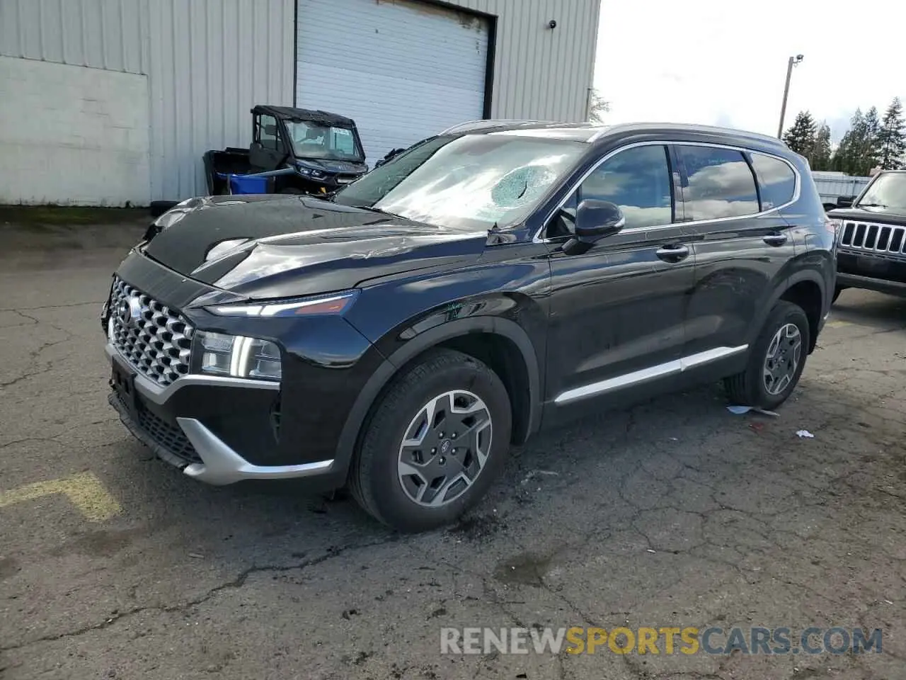 1 Photograph of a damaged car 5NMS2DA15PH016495 HYUNDAI SANTA FE 2023