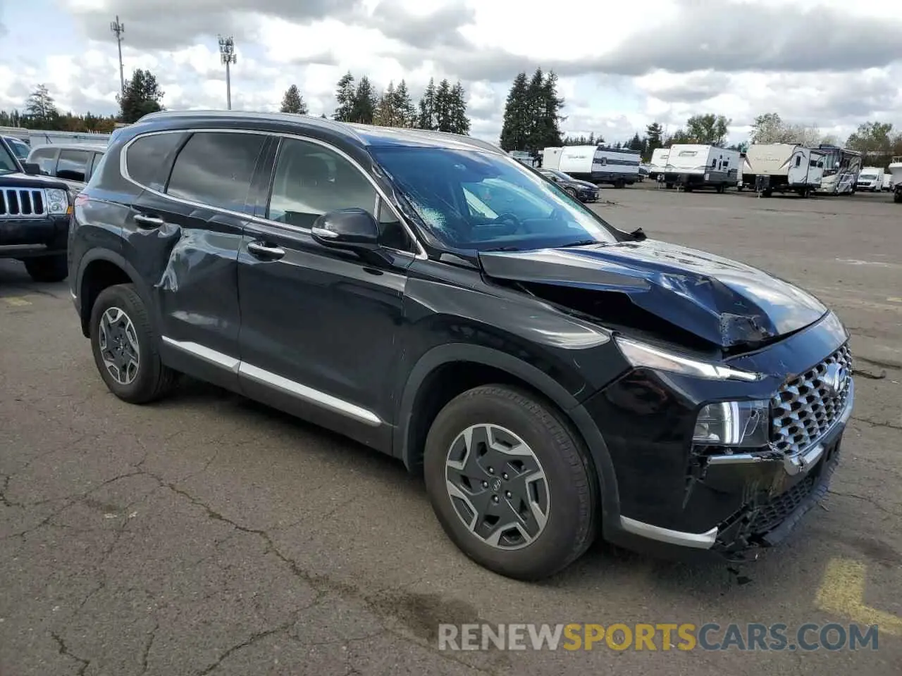 4 Photograph of a damaged car 5NMS2DA15PH016495 HYUNDAI SANTA FE 2023