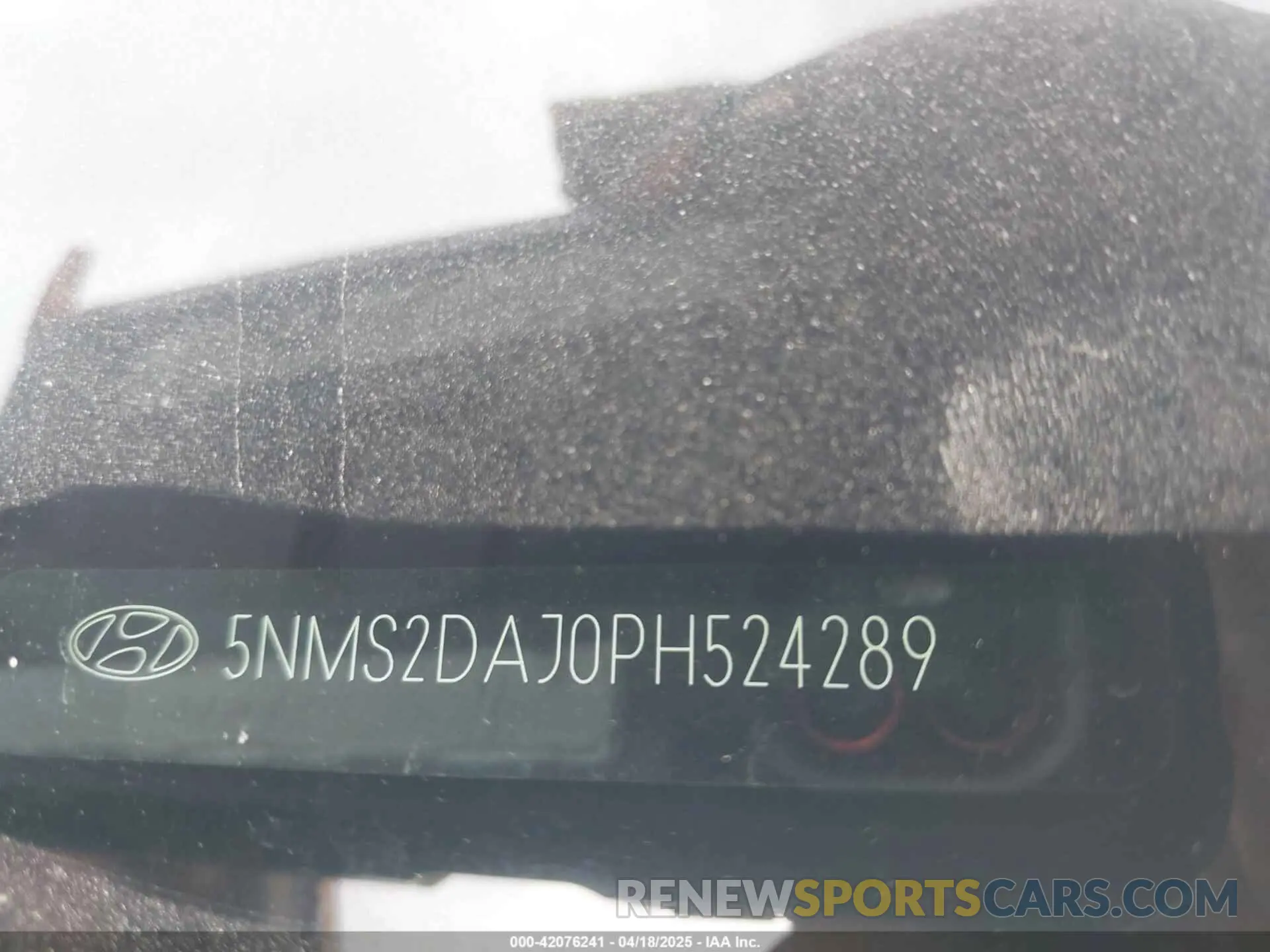 9 Photograph of a damaged car 5NMS2DAJ0PH524289 HYUNDAI SANTA FE 2023