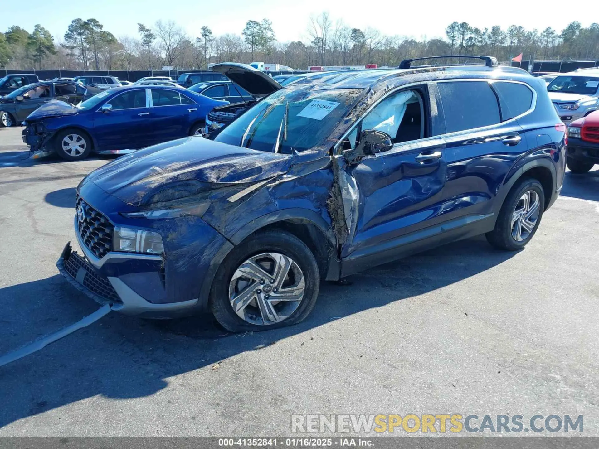 2 Photograph of a damaged car 5NMS2DAJ1PH495143 HYUNDAI SANTA FE 2023