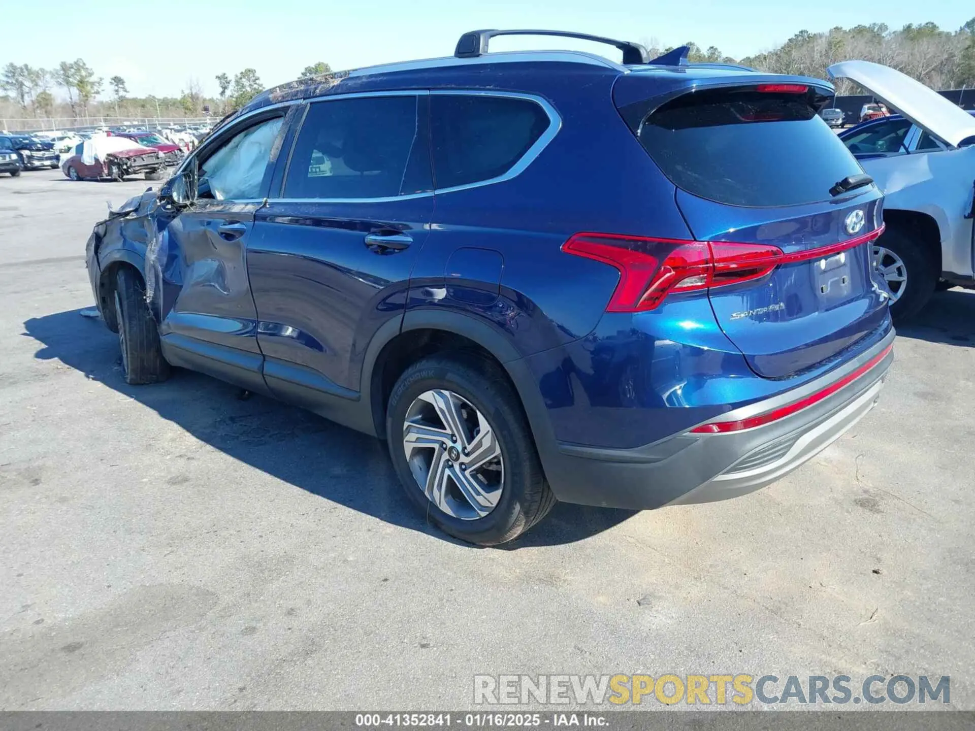 3 Photograph of a damaged car 5NMS2DAJ1PH495143 HYUNDAI SANTA FE 2023