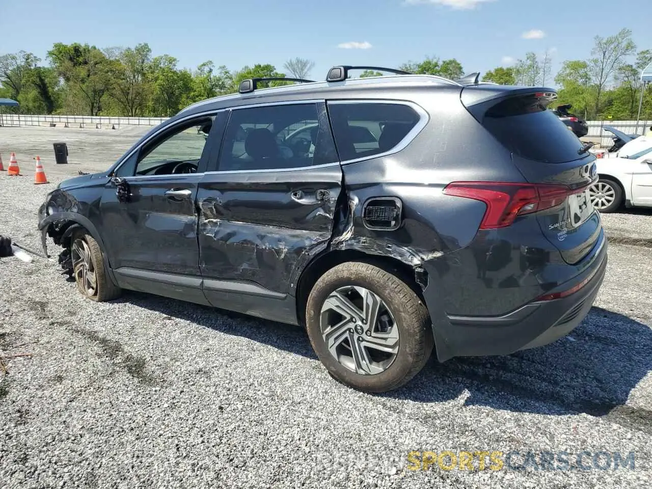 2 Photograph of a damaged car 5NMS2DAJ1PH534510 HYUNDAI SANTA FE 2023