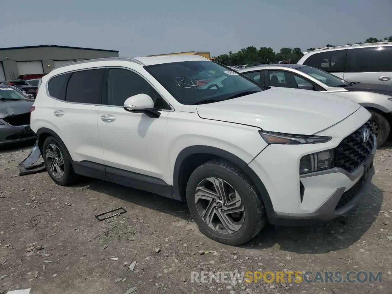 4 Photograph of a damaged car 5NMS2DAJ2PH517683 HYUNDAI SANTA FE 2023