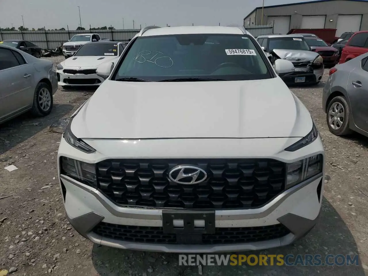 5 Photograph of a damaged car 5NMS2DAJ2PH517683 HYUNDAI SANTA FE 2023