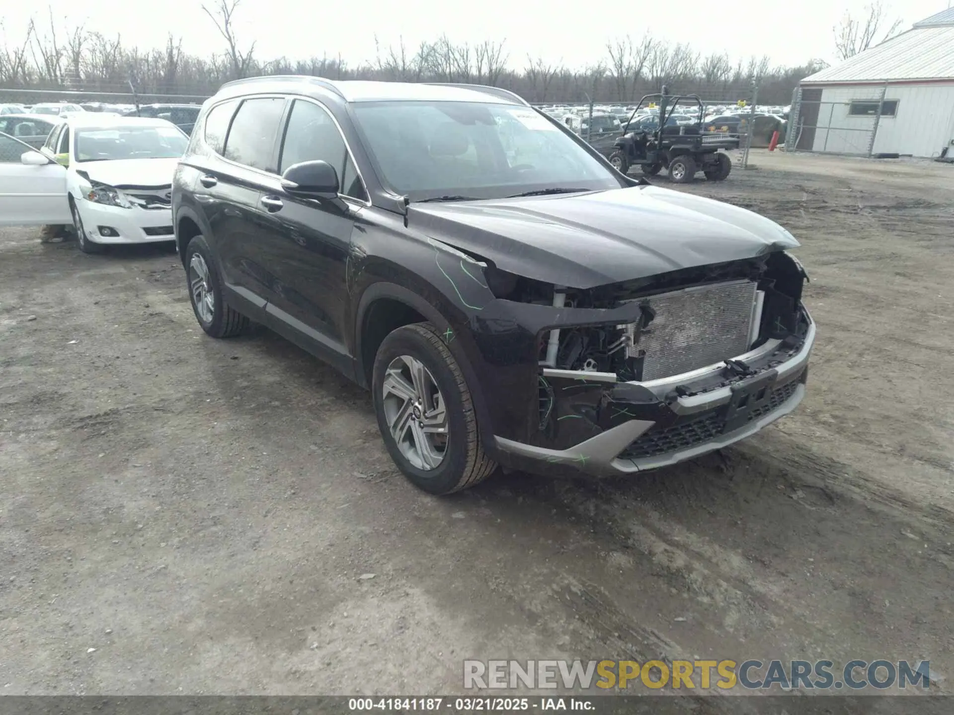 1 Photograph of a damaged car 5NMS2DAJ2PH525203 HYUNDAI SANTA FE 2023