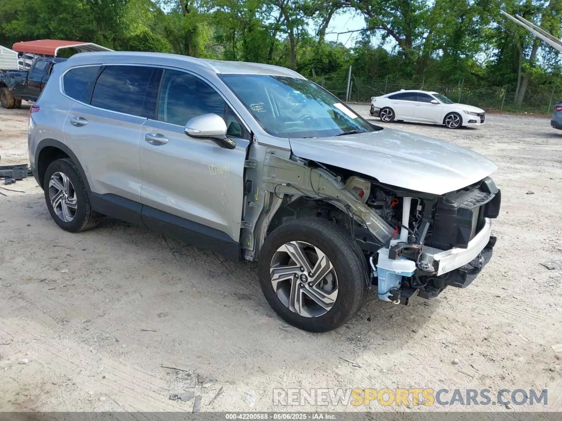 1 Photograph of a damaged car 5NMS2DAJ2PH643753 HYUNDAI SANTA FE 2023