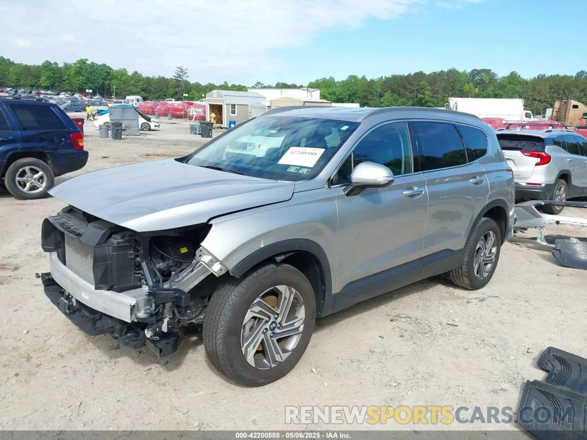 2 Photograph of a damaged car 5NMS2DAJ2PH643753 HYUNDAI SANTA FE 2023