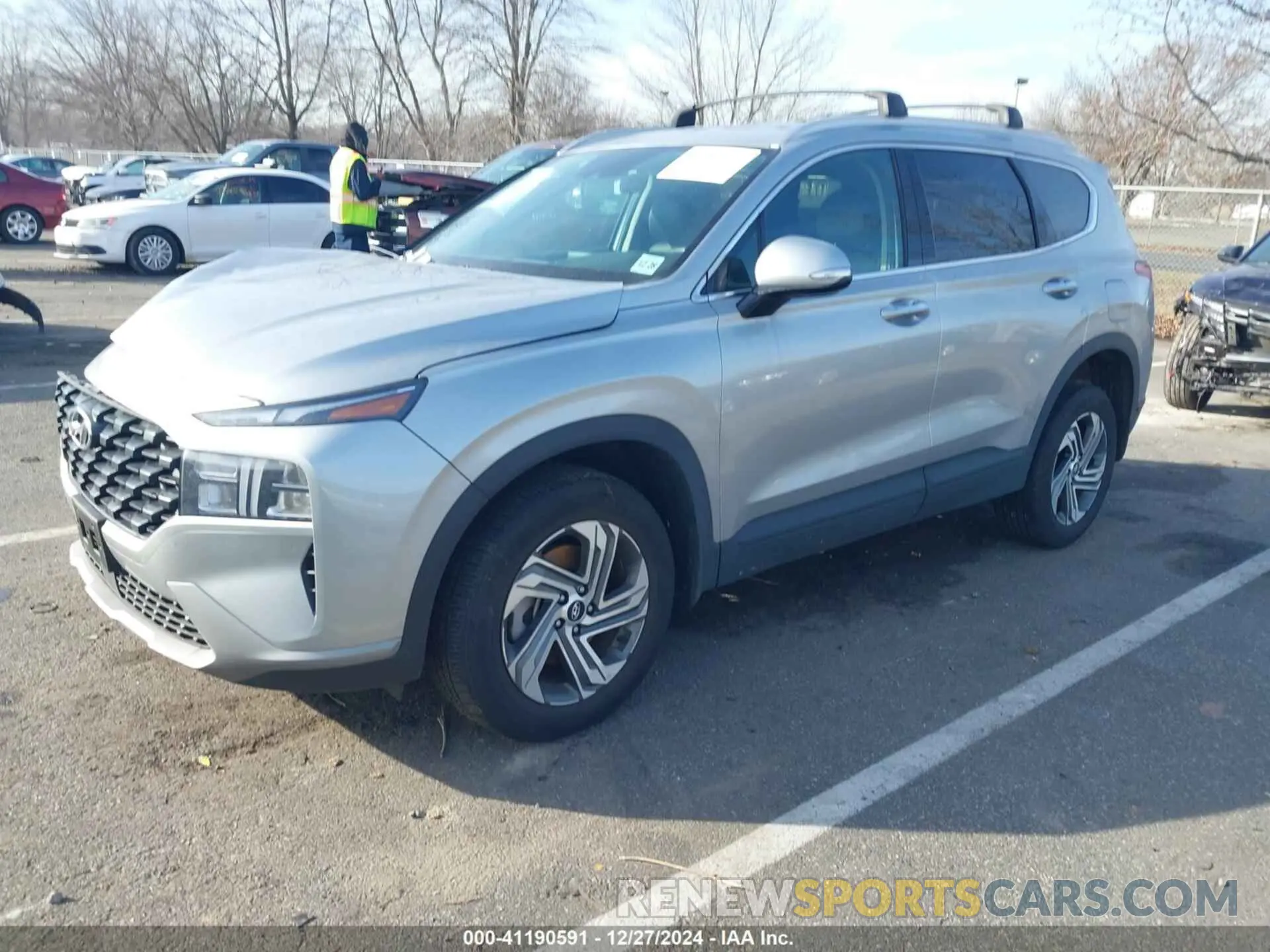 2 Photograph of a damaged car 5NMS2DAJ2PH645826 HYUNDAI SANTA FE 2023