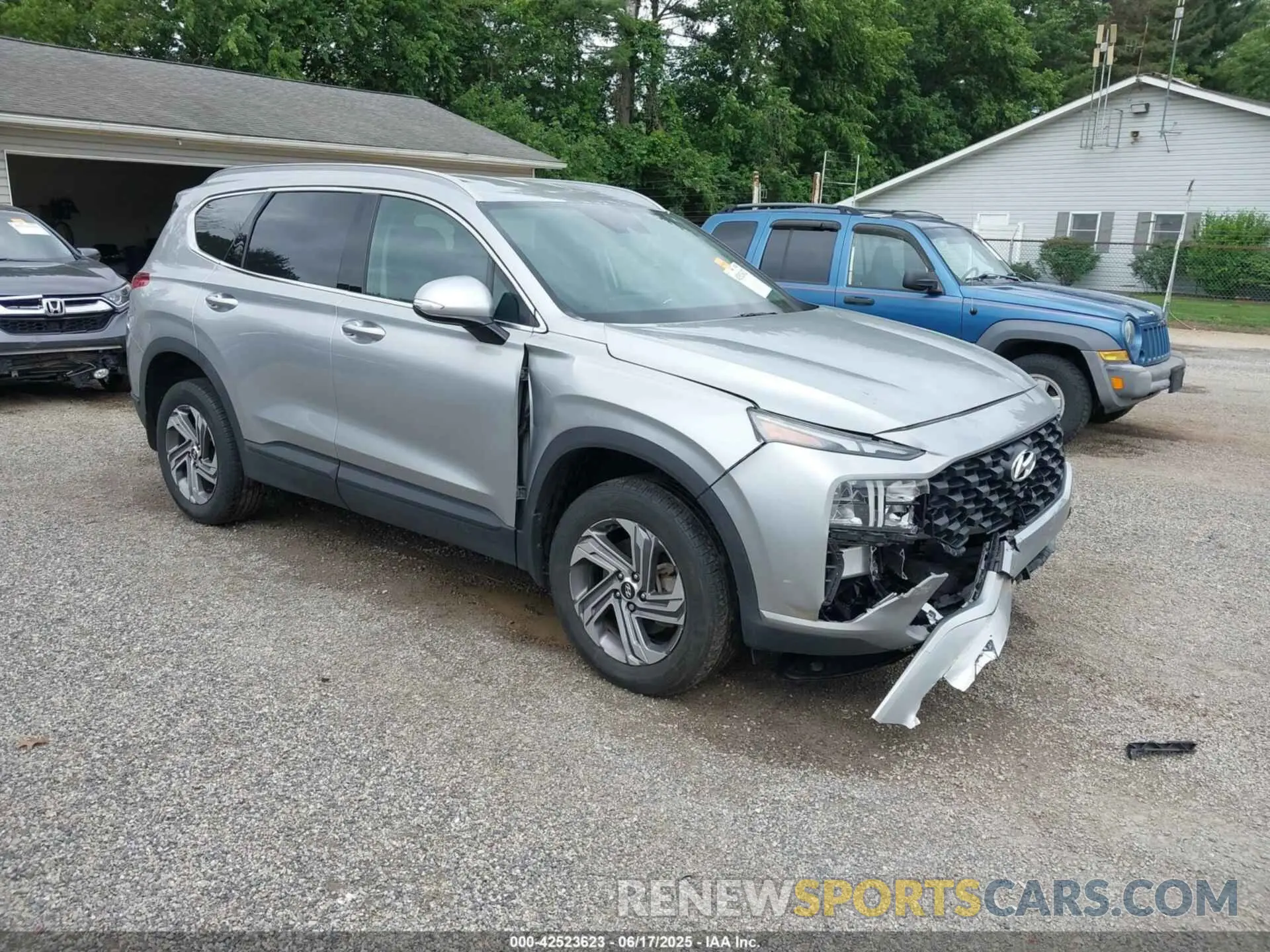 1 Photograph of a damaged car 5NMS2DAJ3PH645592 HYUNDAI SANTA FE 2023