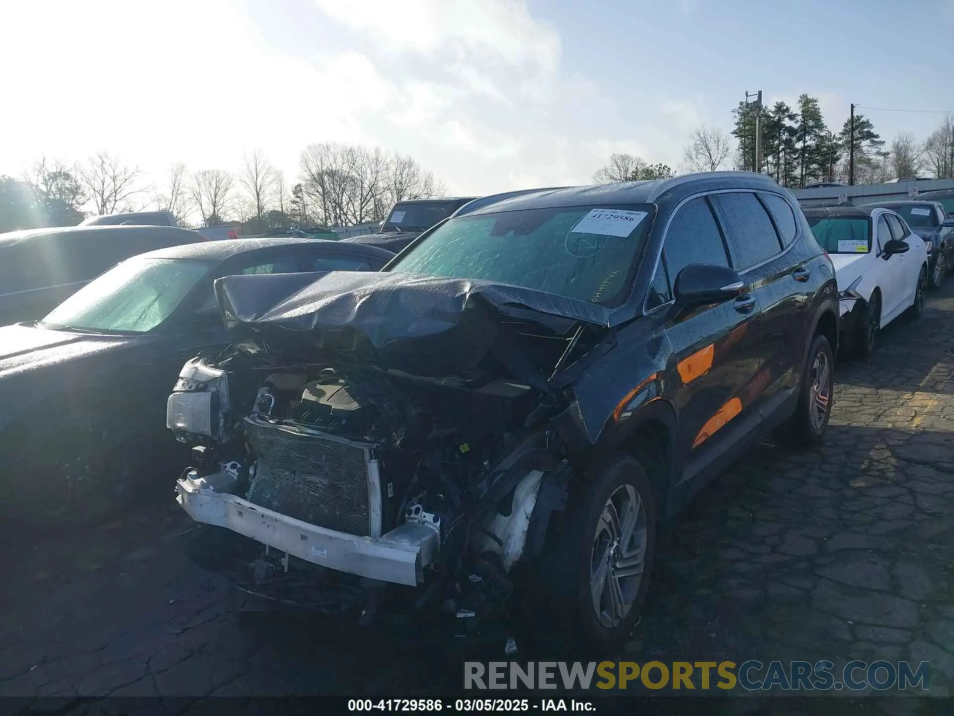 2 Photograph of a damaged car 5NMS2DAJ4PH493922 HYUNDAI SANTA FE 2023