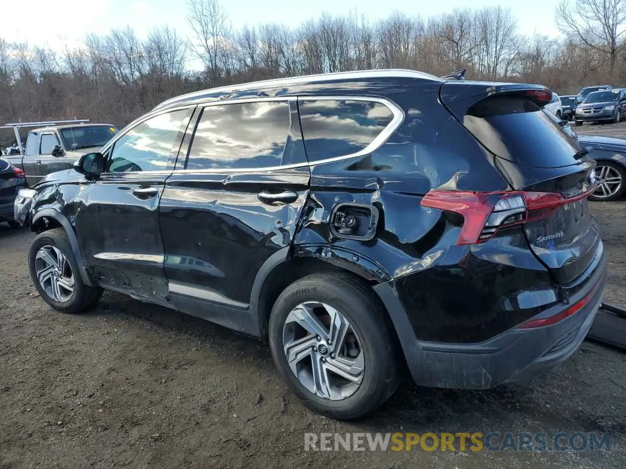 2 Photograph of a damaged car 5NMS2DAJ4PH495430 HYUNDAI SANTA FE 2023