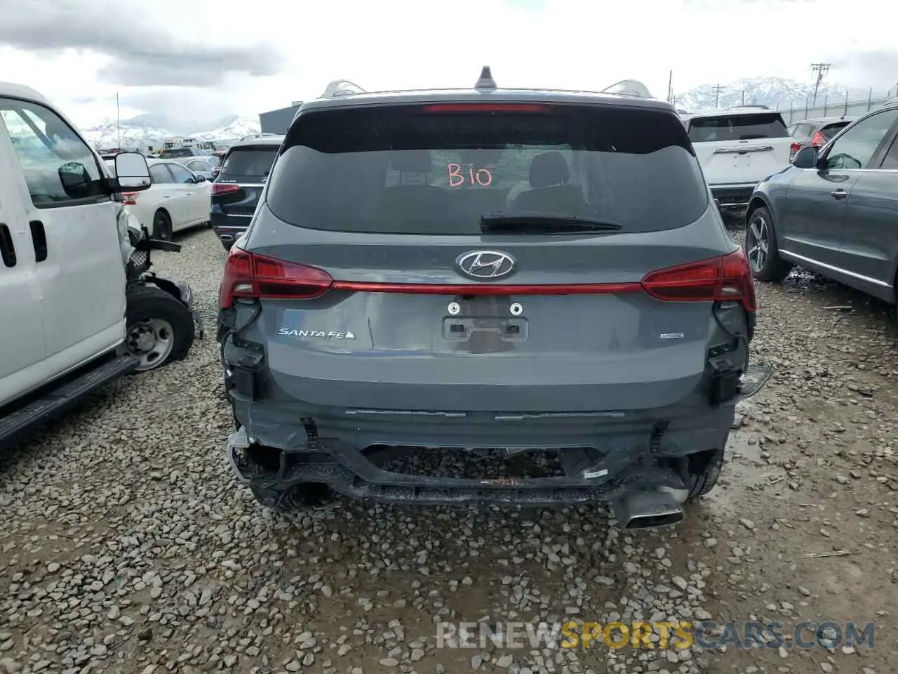 6 Photograph of a damaged car 5NMS2DAJ4PH507494 HYUNDAI SANTA FE 2023