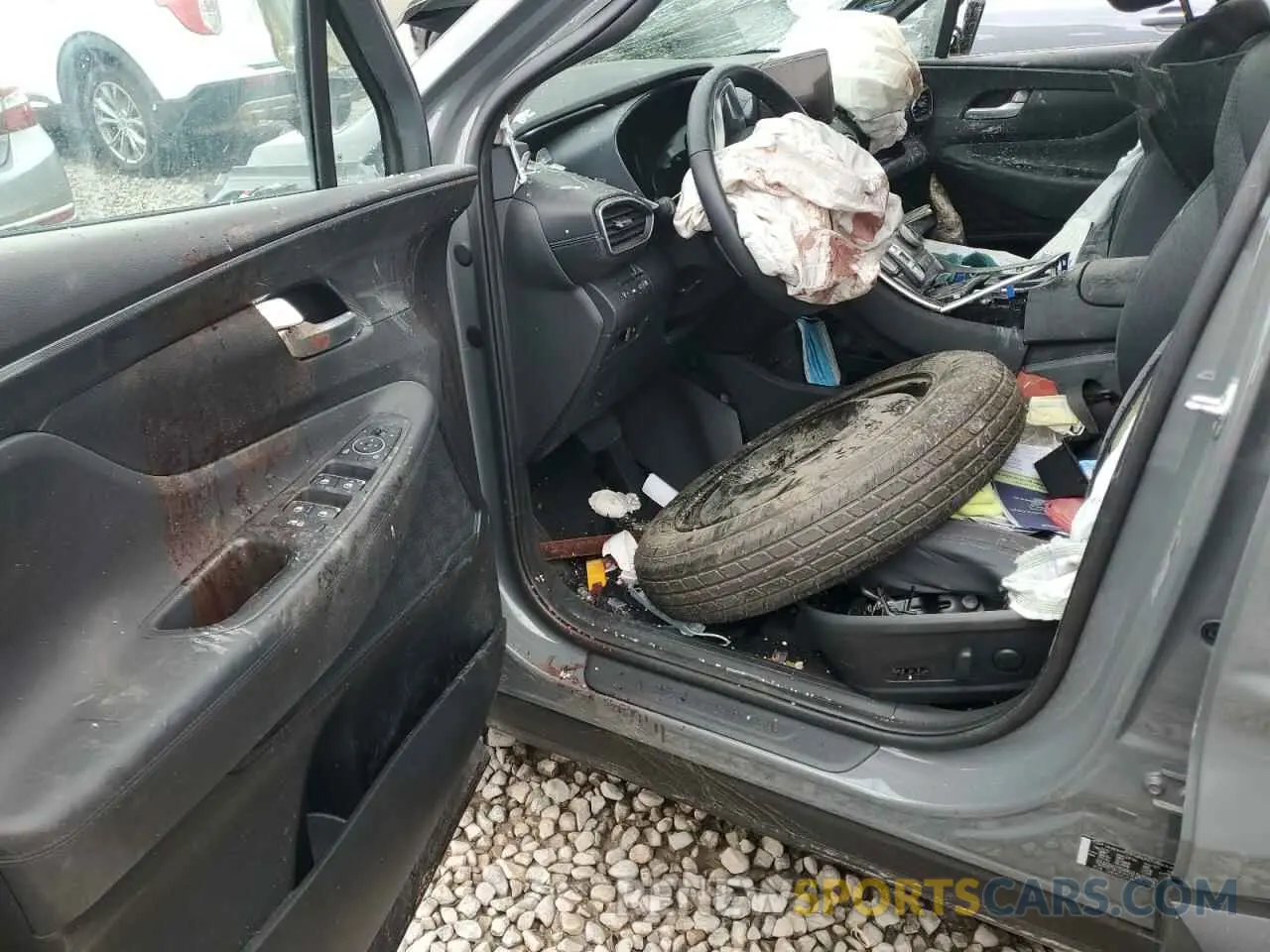 7 Photograph of a damaged car 5NMS2DAJ4PH507494 HYUNDAI SANTA FE 2023