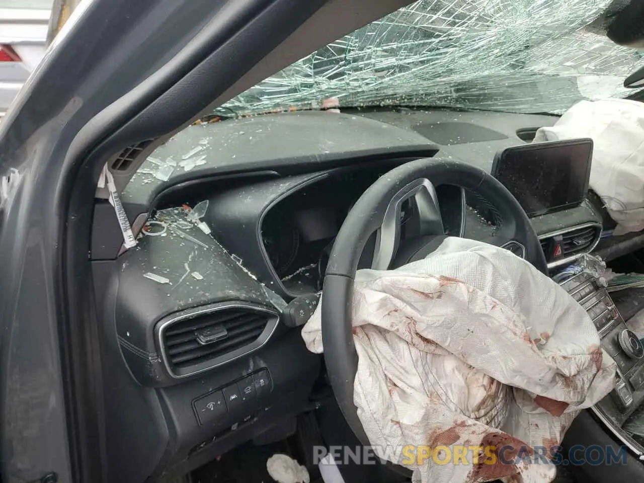 9 Photograph of a damaged car 5NMS2DAJ4PH507494 HYUNDAI SANTA FE 2023
