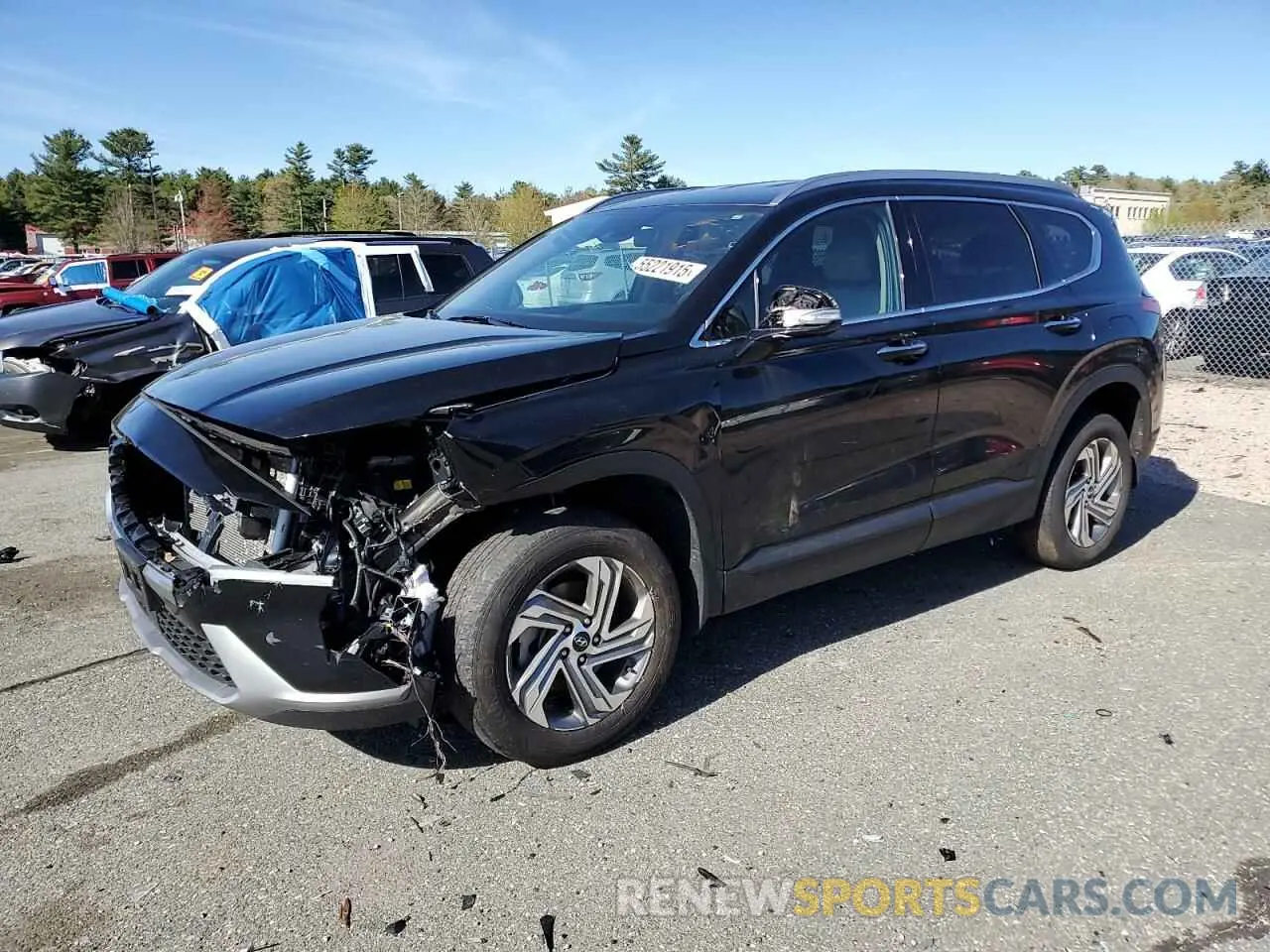 1 Photograph of a damaged car 5NMS2DAJ4PH510511 HYUNDAI SANTA FE 2023