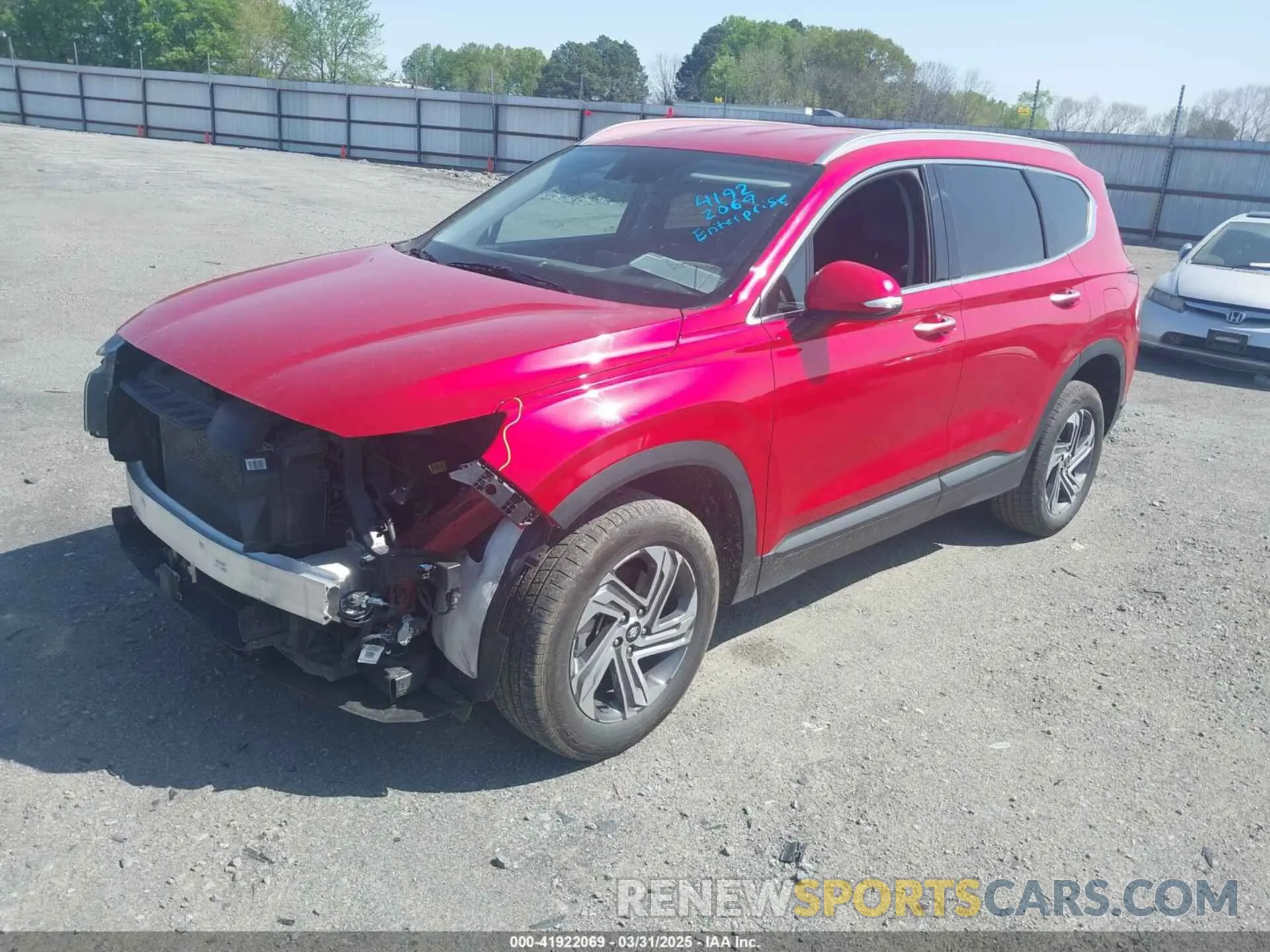 2 Photograph of a damaged car 5NMS2DAJ4PH571423 HYUNDAI SANTA FE 2023
