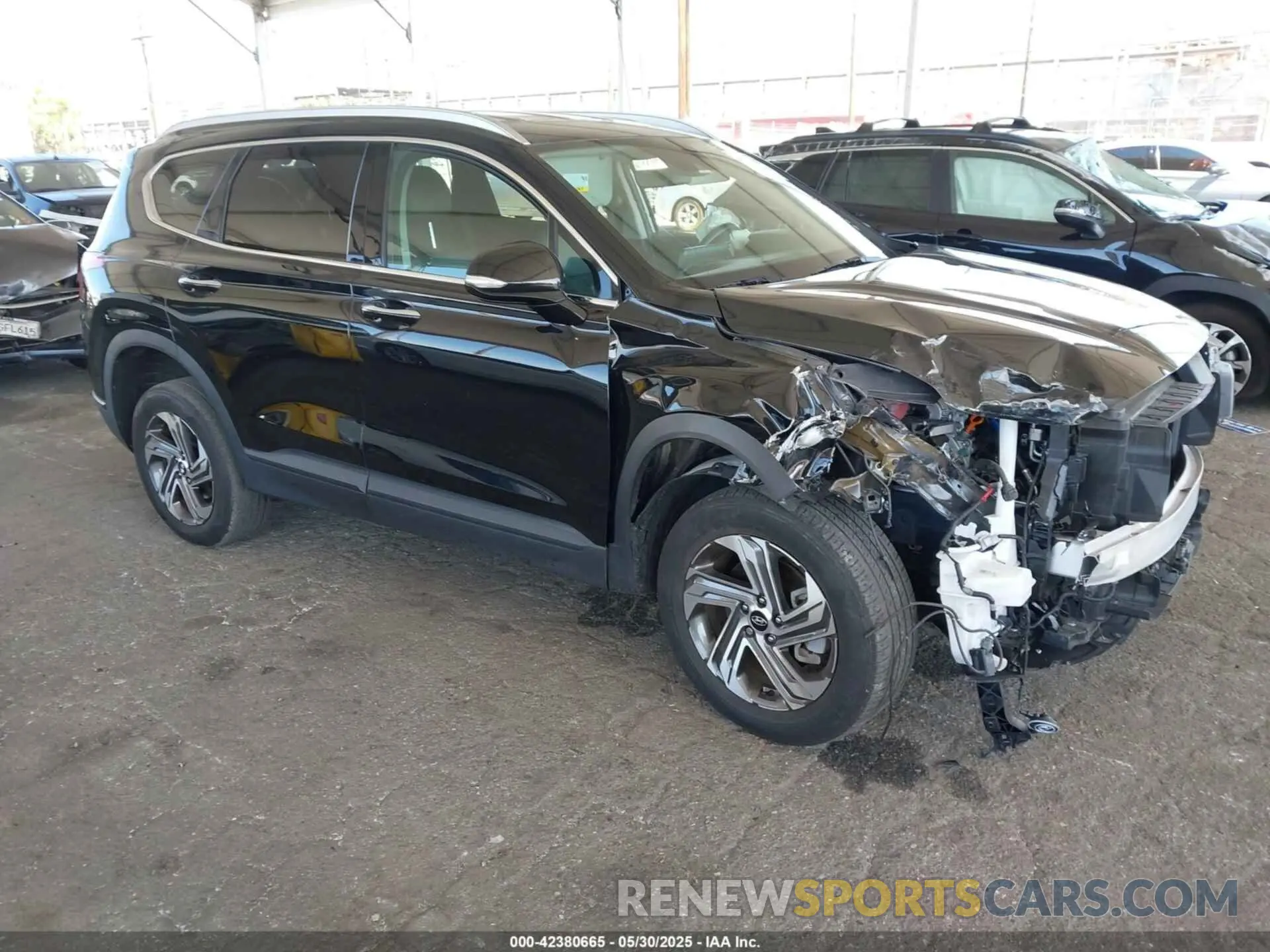 1 Photograph of a damaged car 5NMS2DAJ5PH487370 HYUNDAI SANTA FE 2023