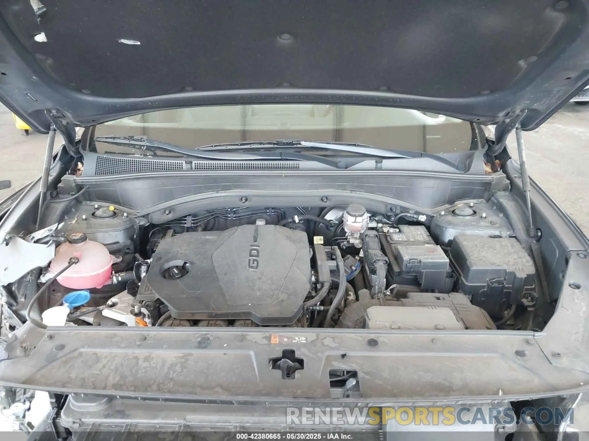 10 Photograph of a damaged car 5NMS2DAJ5PH487370 HYUNDAI SANTA FE 2023