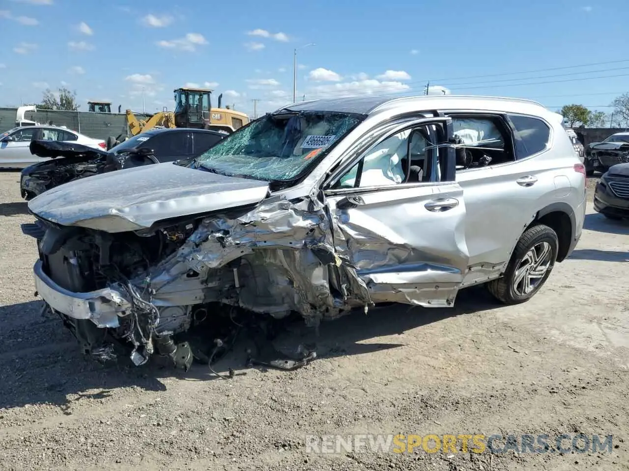 1 Photograph of a damaged car 5NMS2DAJ5PH530038 HYUNDAI SANTA FE 2023