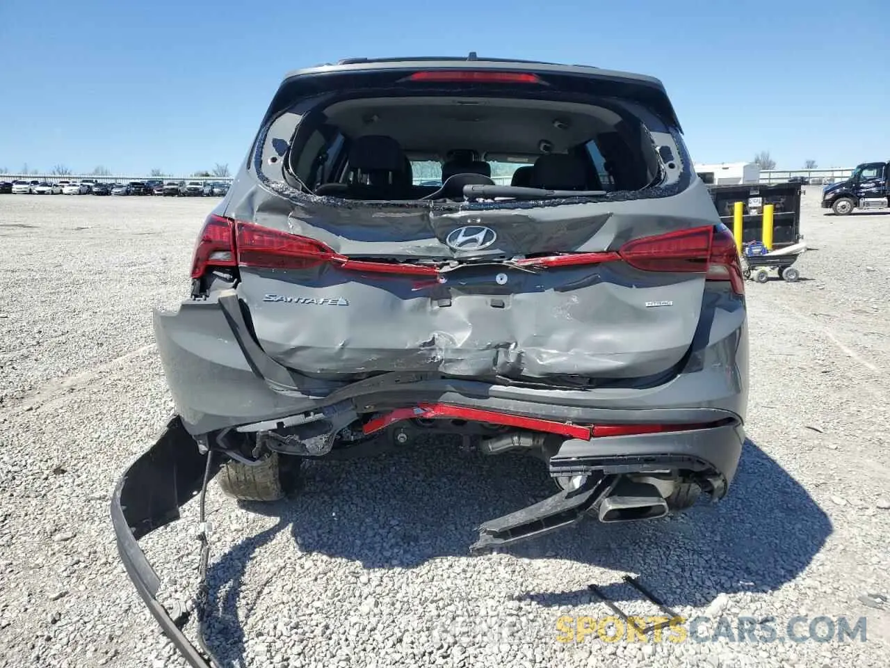 6 Photograph of a damaged car 5NMS2DAJ5PH594841 HYUNDAI SANTA FE 2023