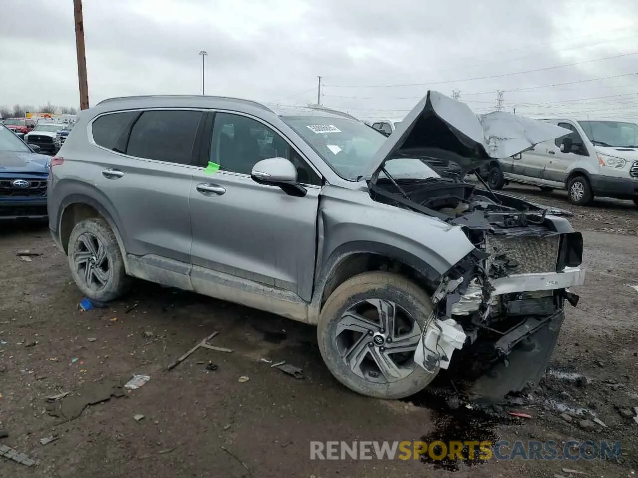 4 Photograph of a damaged car 5NMS2DAJ6PH627782 HYUNDAI SANTA FE 2023