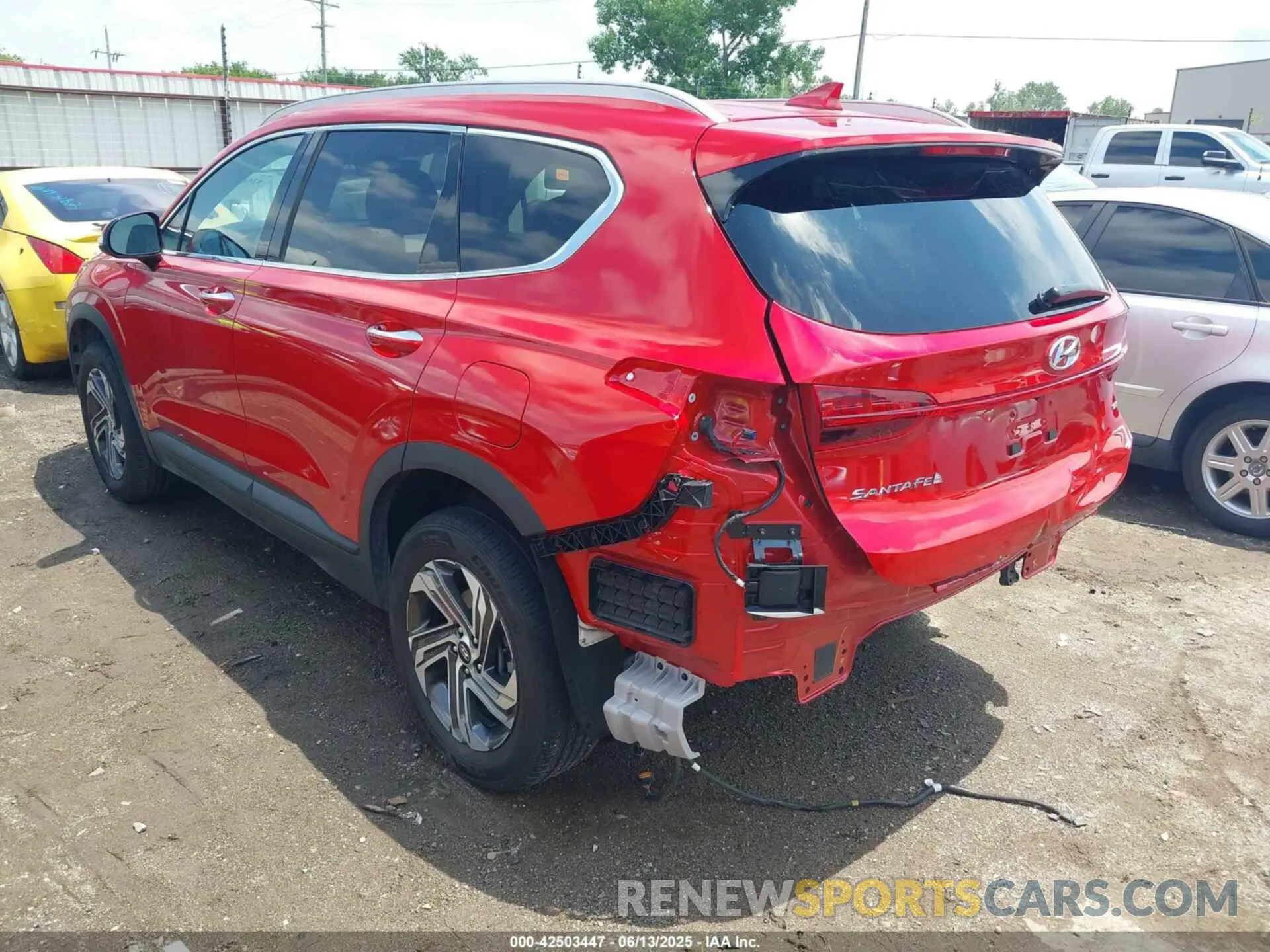 3 Photograph of a damaged car 5NMS2DAJ7PH502130 HYUNDAI SANTA FE 2023