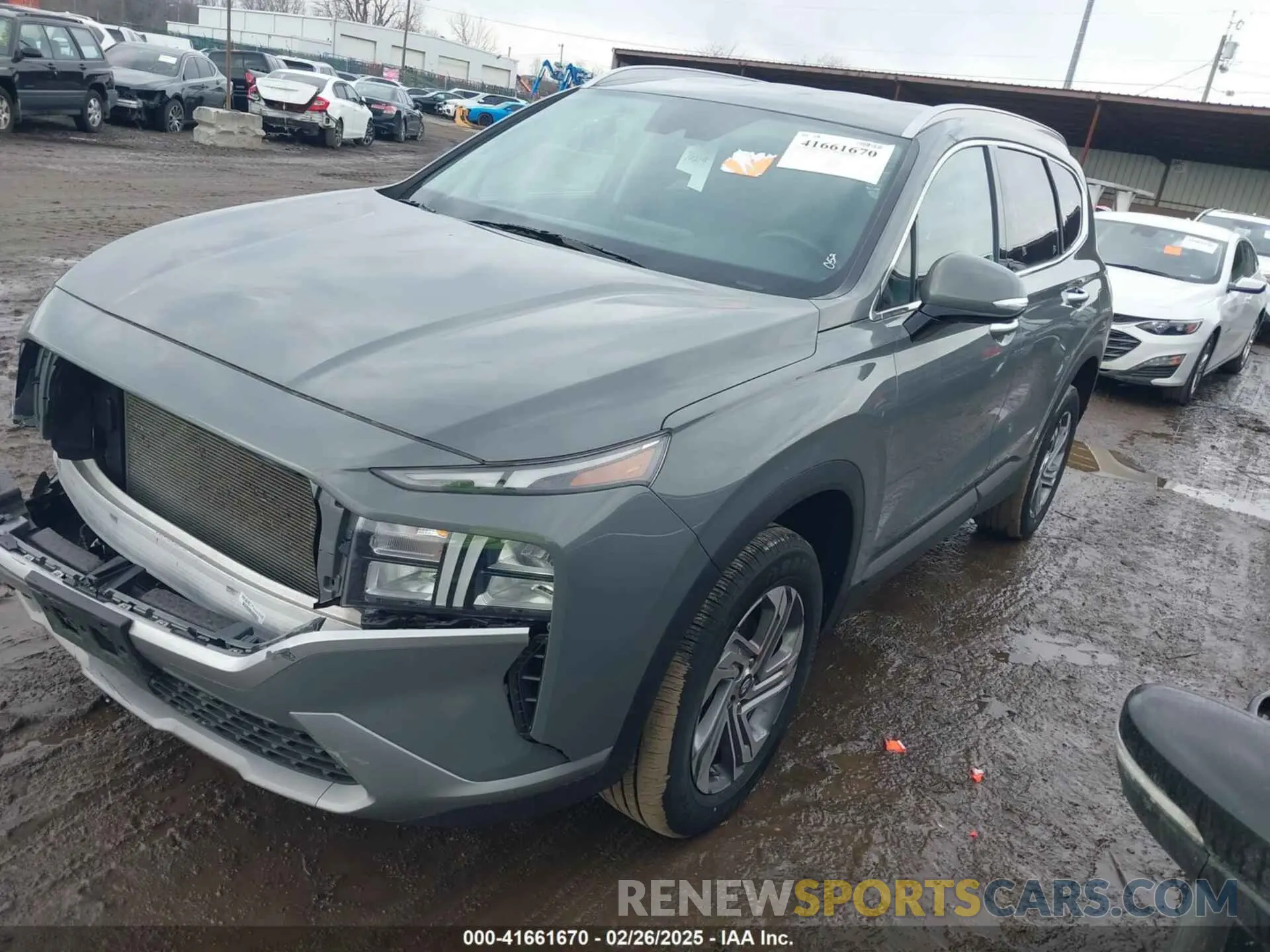 2 Photograph of a damaged car 5NMS2DAJ7PH523091 HYUNDAI SANTA FE 2023