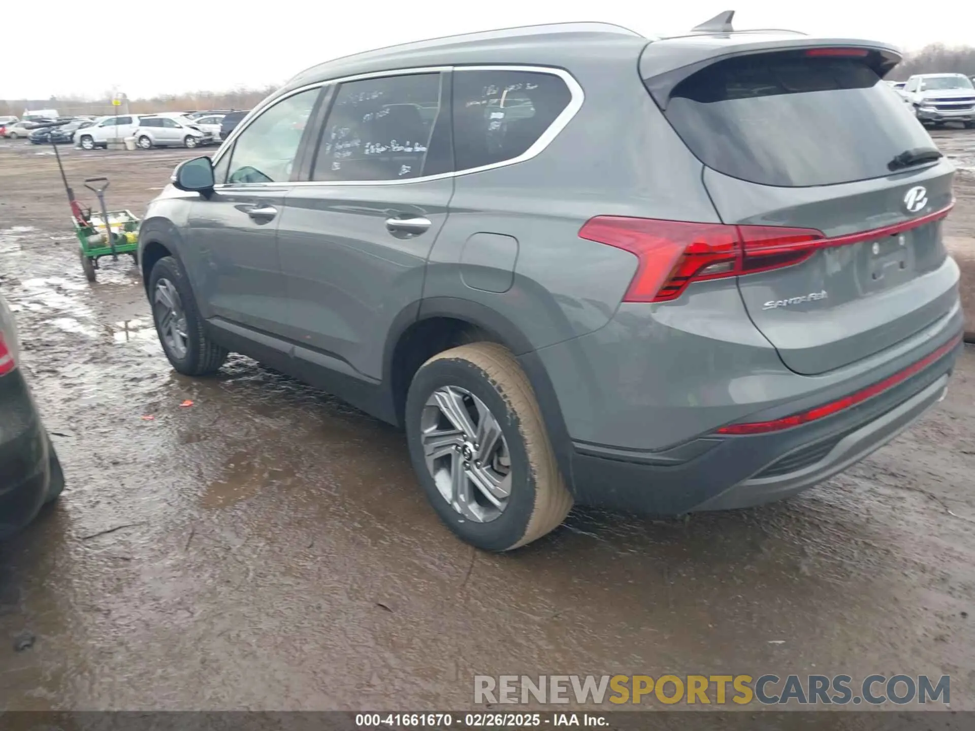 3 Photograph of a damaged car 5NMS2DAJ7PH523091 HYUNDAI SANTA FE 2023