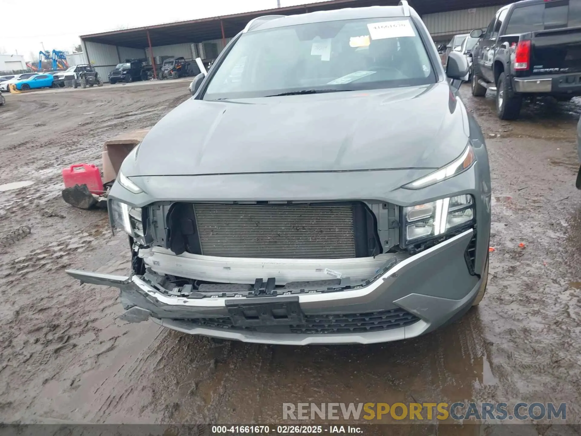 6 Photograph of a damaged car 5NMS2DAJ7PH523091 HYUNDAI SANTA FE 2023